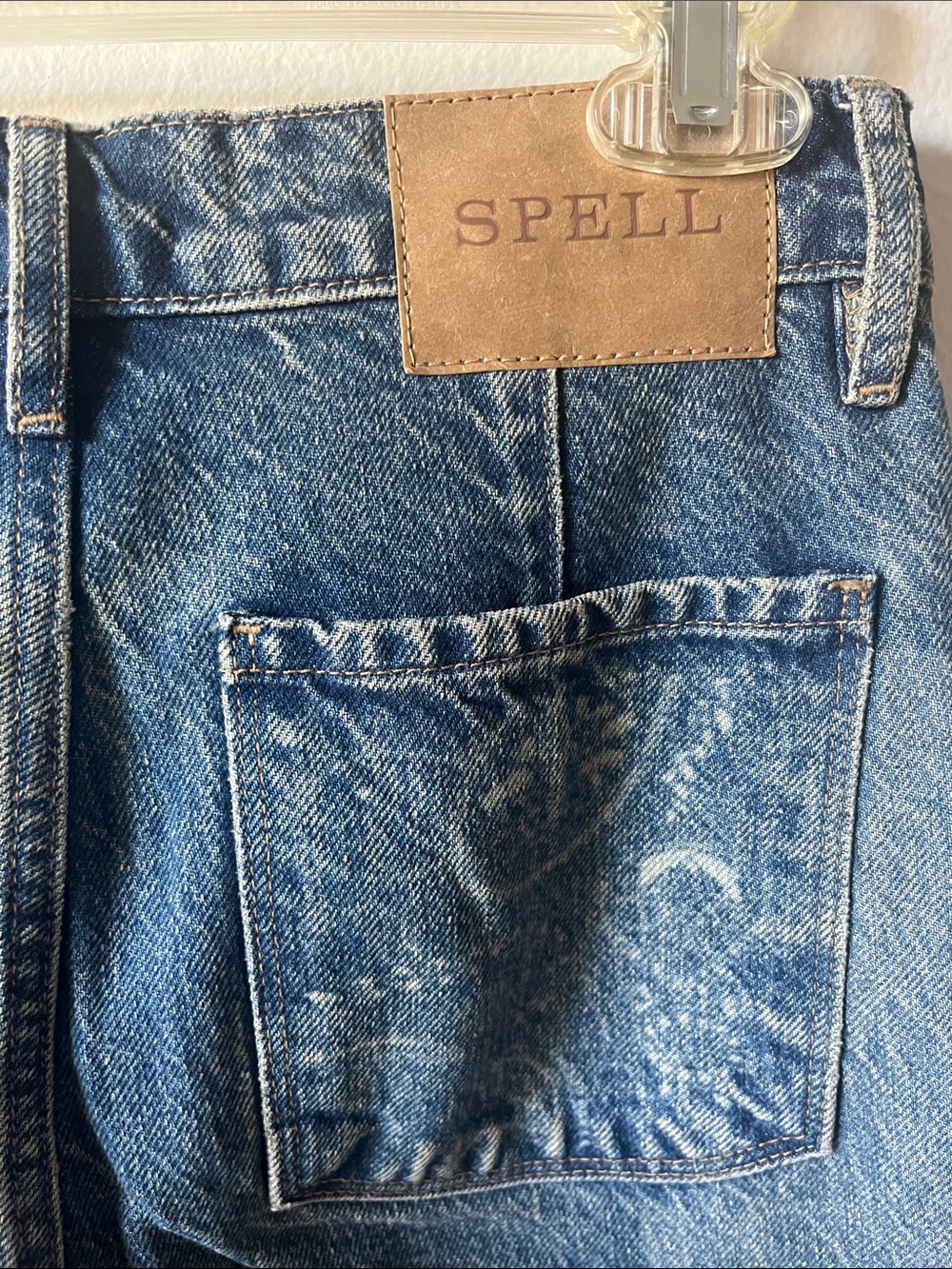 Spell 🦋 Road Trip Flare Jeans sz S NWOT - Picture 7 of 12